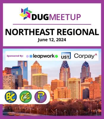 Dynamics User Group Northeast Regional Meetup