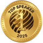 Top Speaker — #1 Gold Award (2025)
