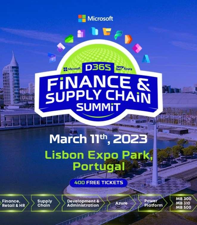 Dynamics 365 Finance and Supply Chain Summit