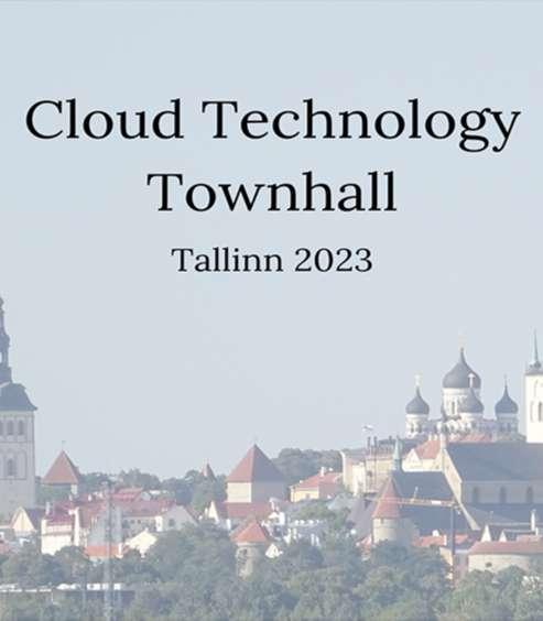 Cloud technology townhall Tallinn 2023
