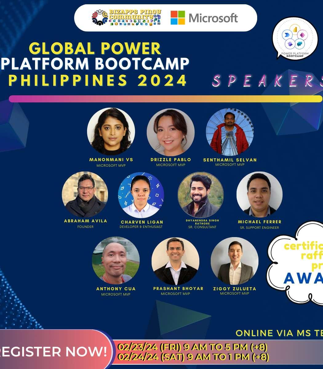 Global Power Platform Bootcamp 2024 - Philippines